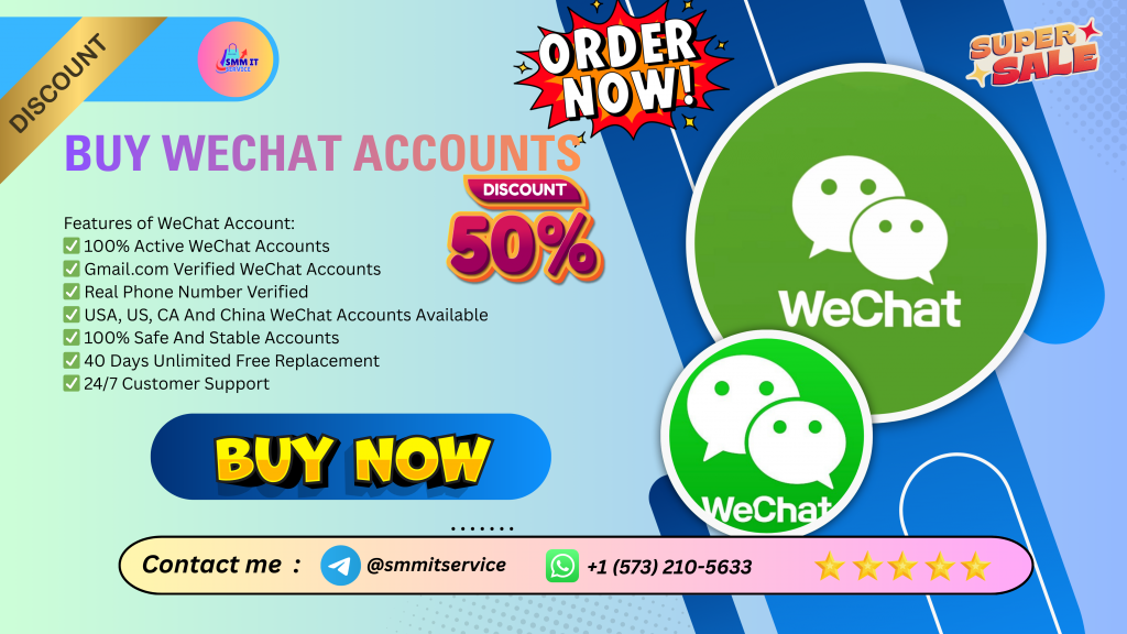 Buy Wechat Accounts